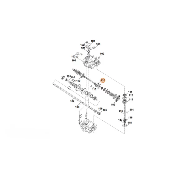 STIHL  Okładzina sprzęgła 6105 162 0300